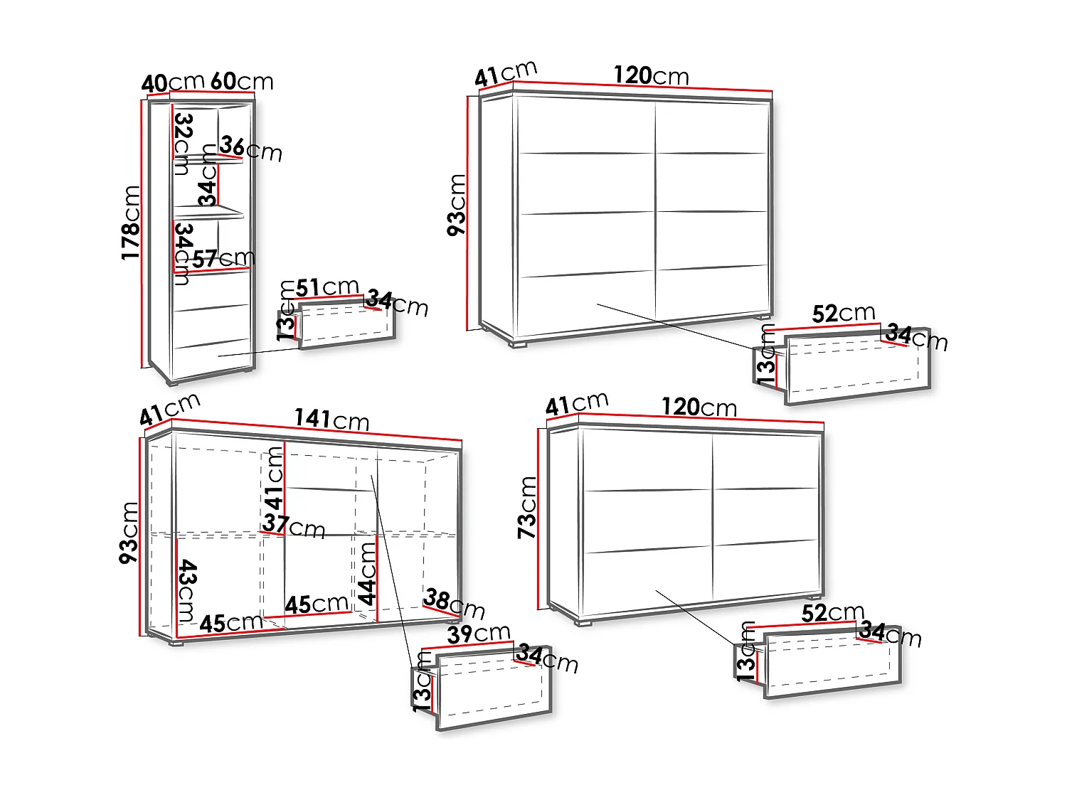 Conjunto de salón Comfivo Fersoe 108