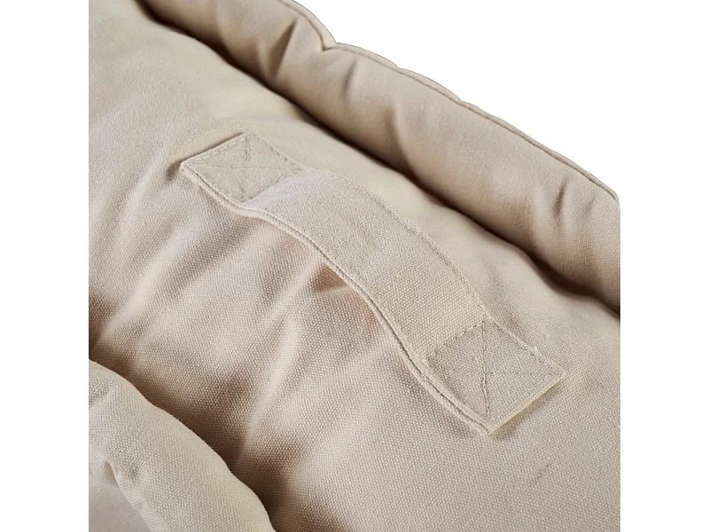 Set di cuscini da pavimento beige