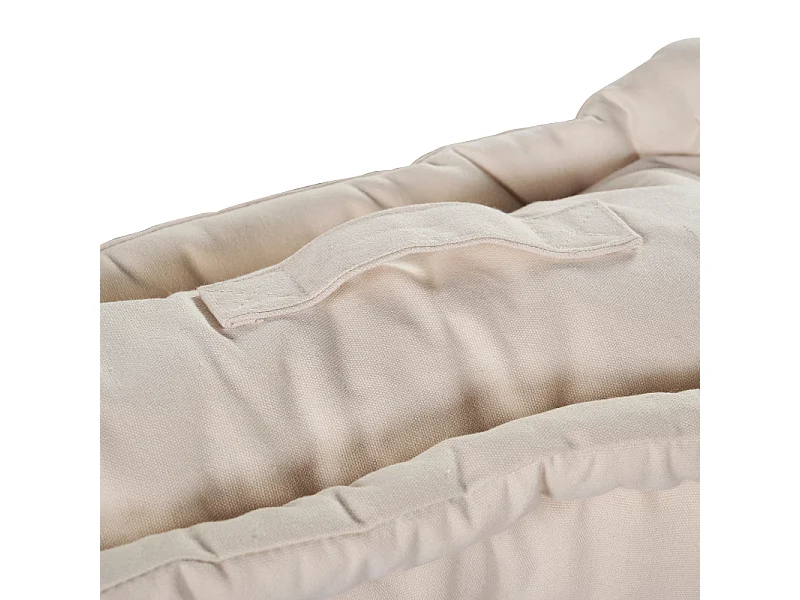 Set di cuscini da pavimento beige