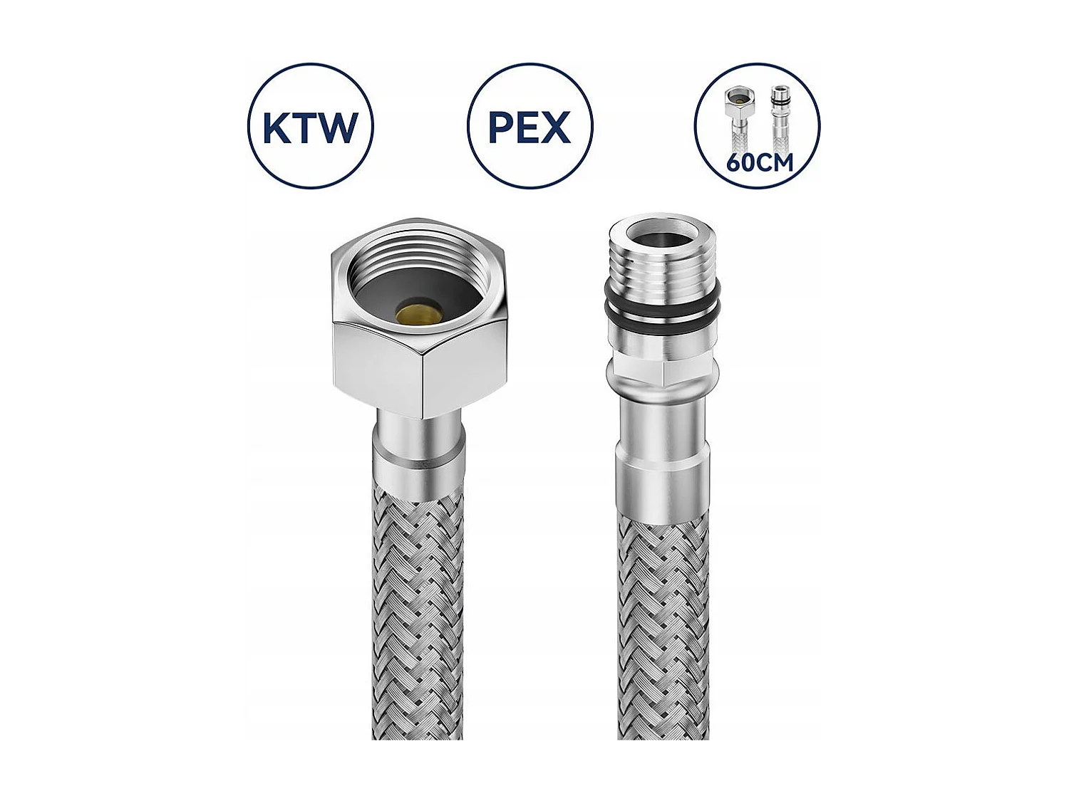 Zwarte Keukenkraan, Flexibele Keukenmengkraan, 2 Sproeimodi, 360° Draaibaar, Aanrechtkraan Keuken Met Perlator Waterbesparing
