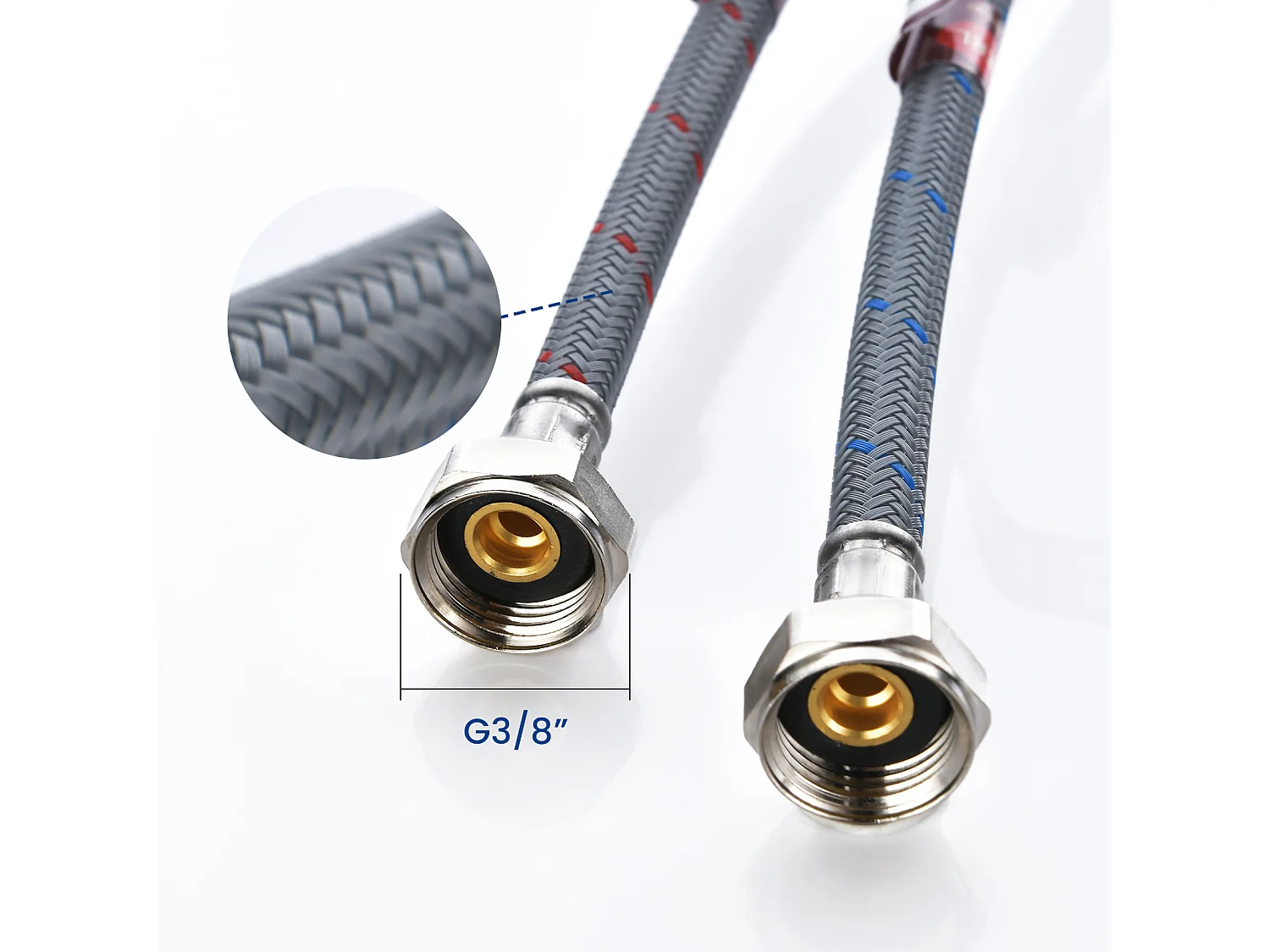 2PCS Cecipa MAX Mitigeur de Cuisine avec Douchette Extractible - Noir - Rotatif à 360 ° en Acier Inoxydable Mitigeur Cuisine d'Évier - 2 Fonctions