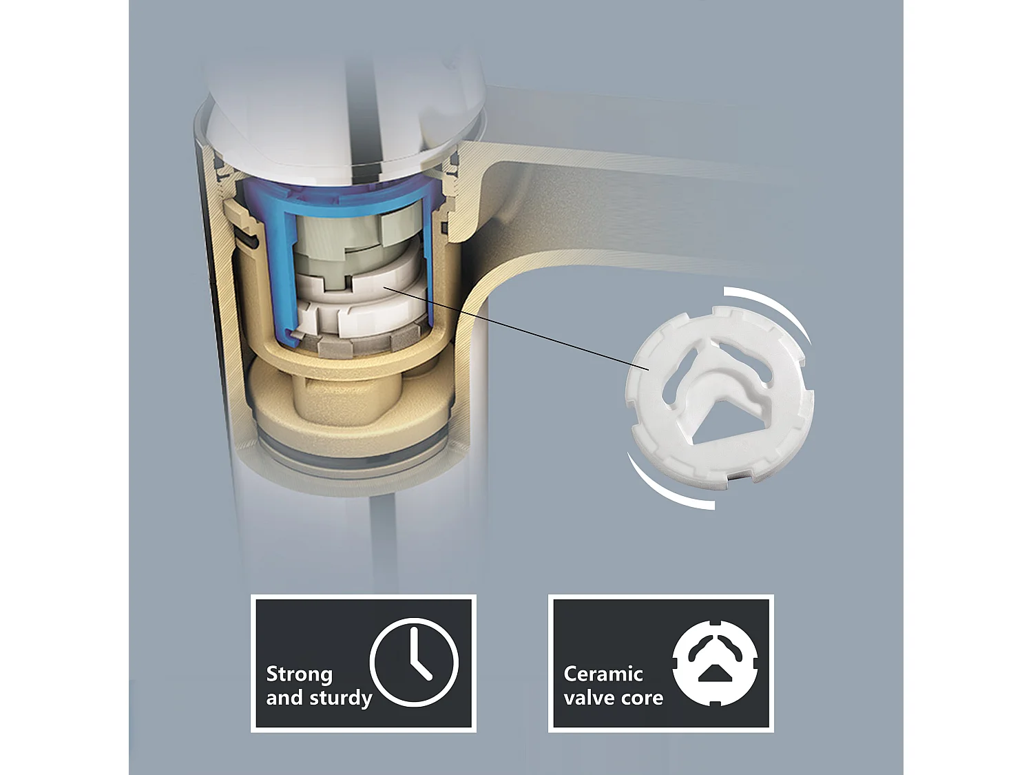 Cecipa max Mitigeur D'évier de Cuisine Noir avec Douchette Extractible - 2 modes de pulvérisat - Robinets de Cuisine en Acier inoxydable,EU Modèle