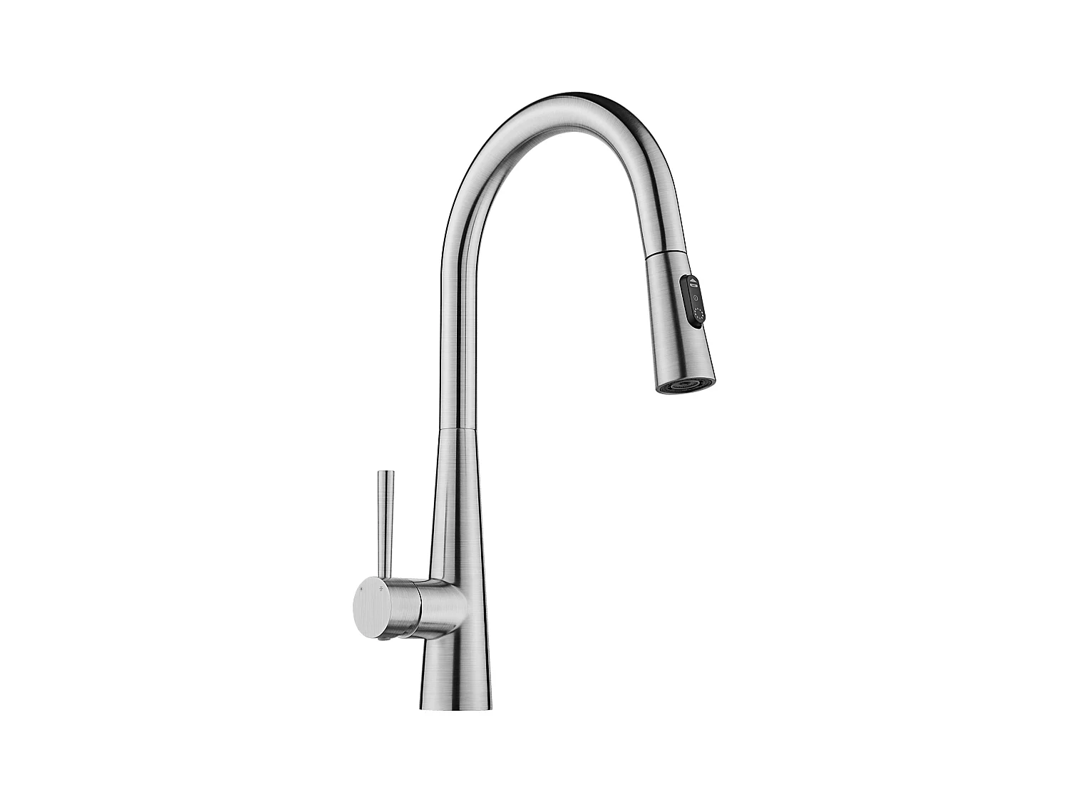2PCS Cecipa MAX Mitigeur de Cuisine avec Douchette Extractible - Robinet d'Évier avec 3 Modes de Sortie D'eau - Mitigeur Cuisine en Inox Brossé