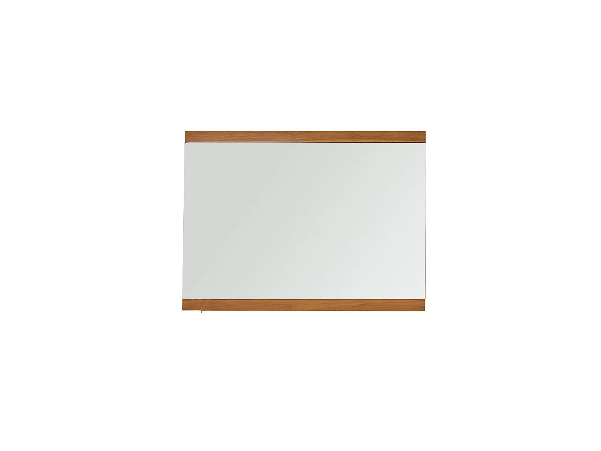 Specchio in teak massello riciclato 80x60 cm