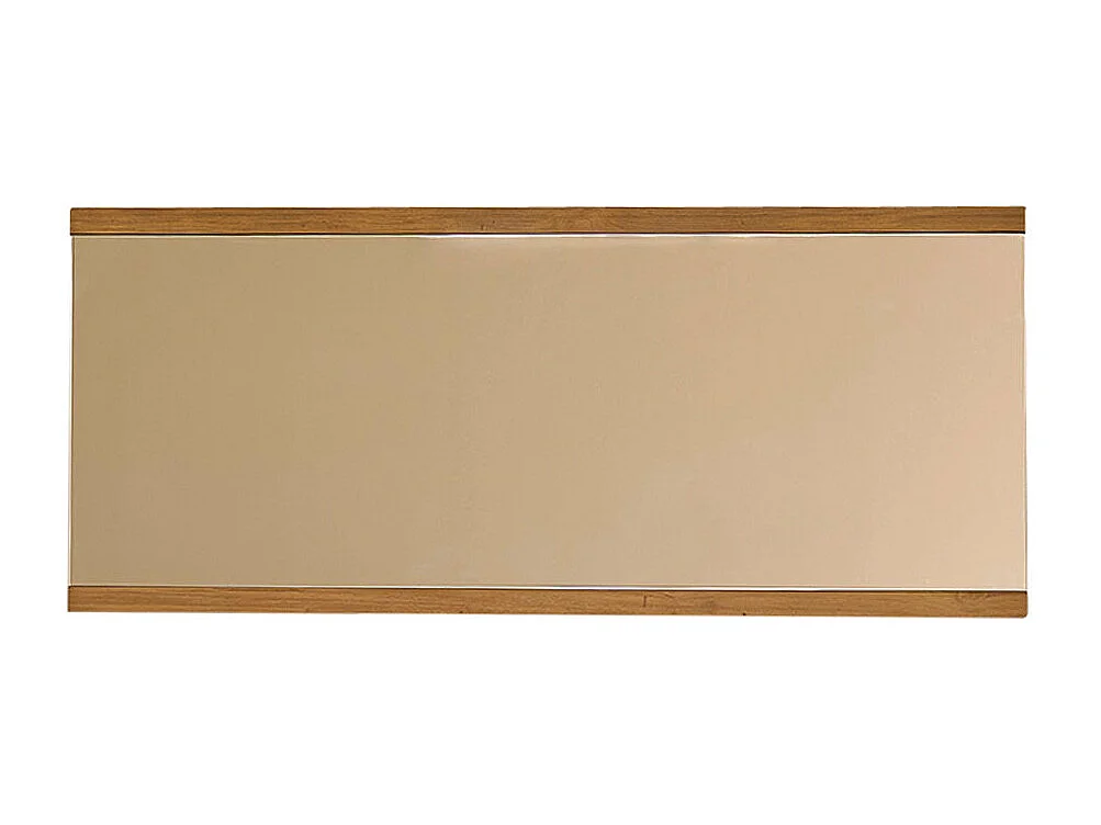 Espejo rectangular de madera de teca recuperada de 140 cm