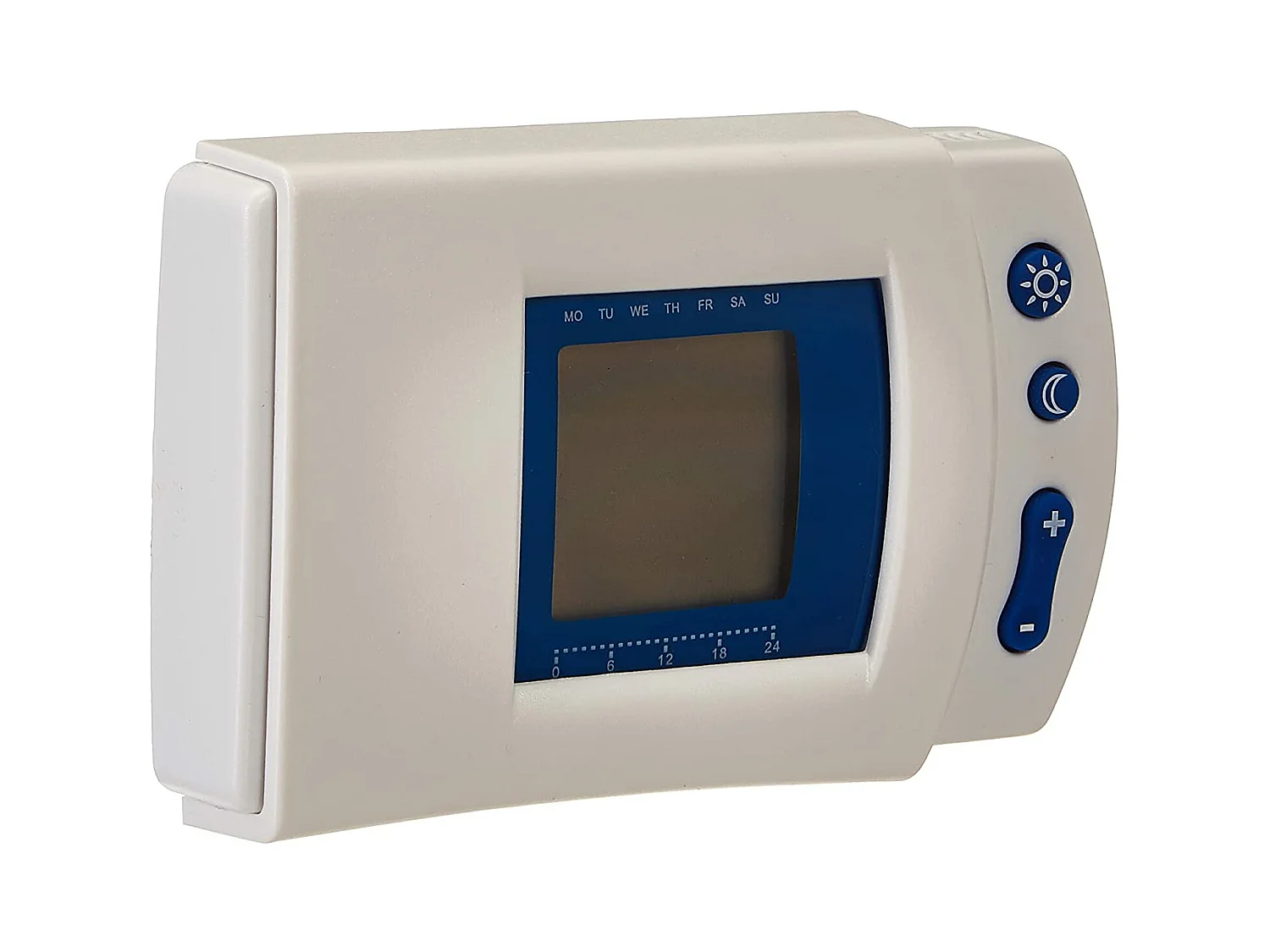 Thermostat électronique digital hebdomadaire 2 fils - tout type de chauffage - Voltman