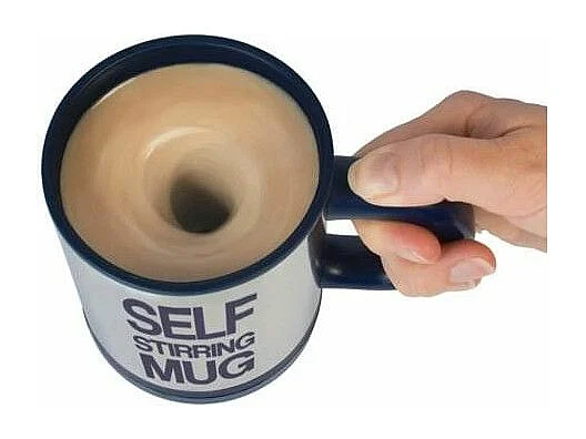 Tasse mélangeuse - 13,5 x 9,5 x 13 cm - Inox - Gris