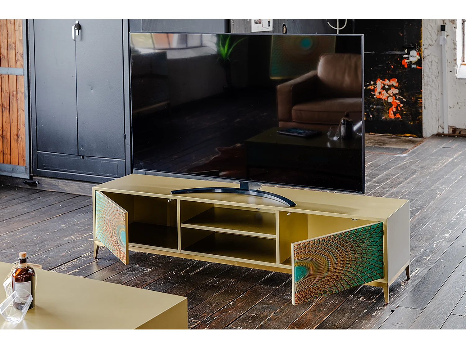 Aparador - Verde Madera - LAGO