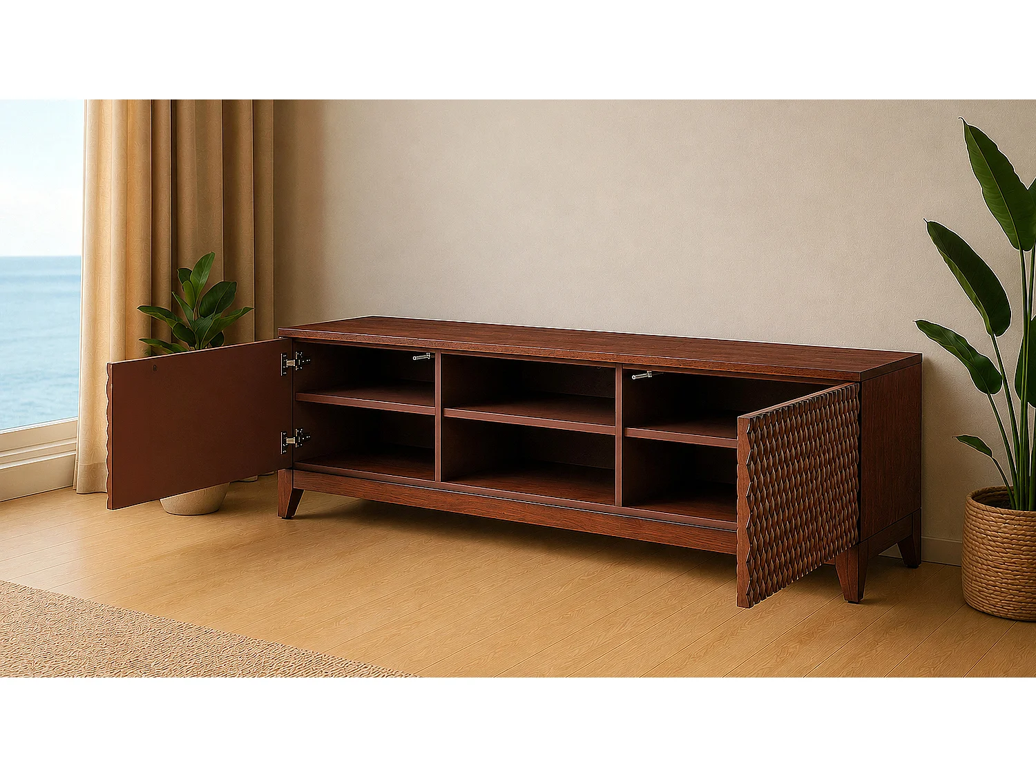 TV-Board - Braun Holz - COPAS