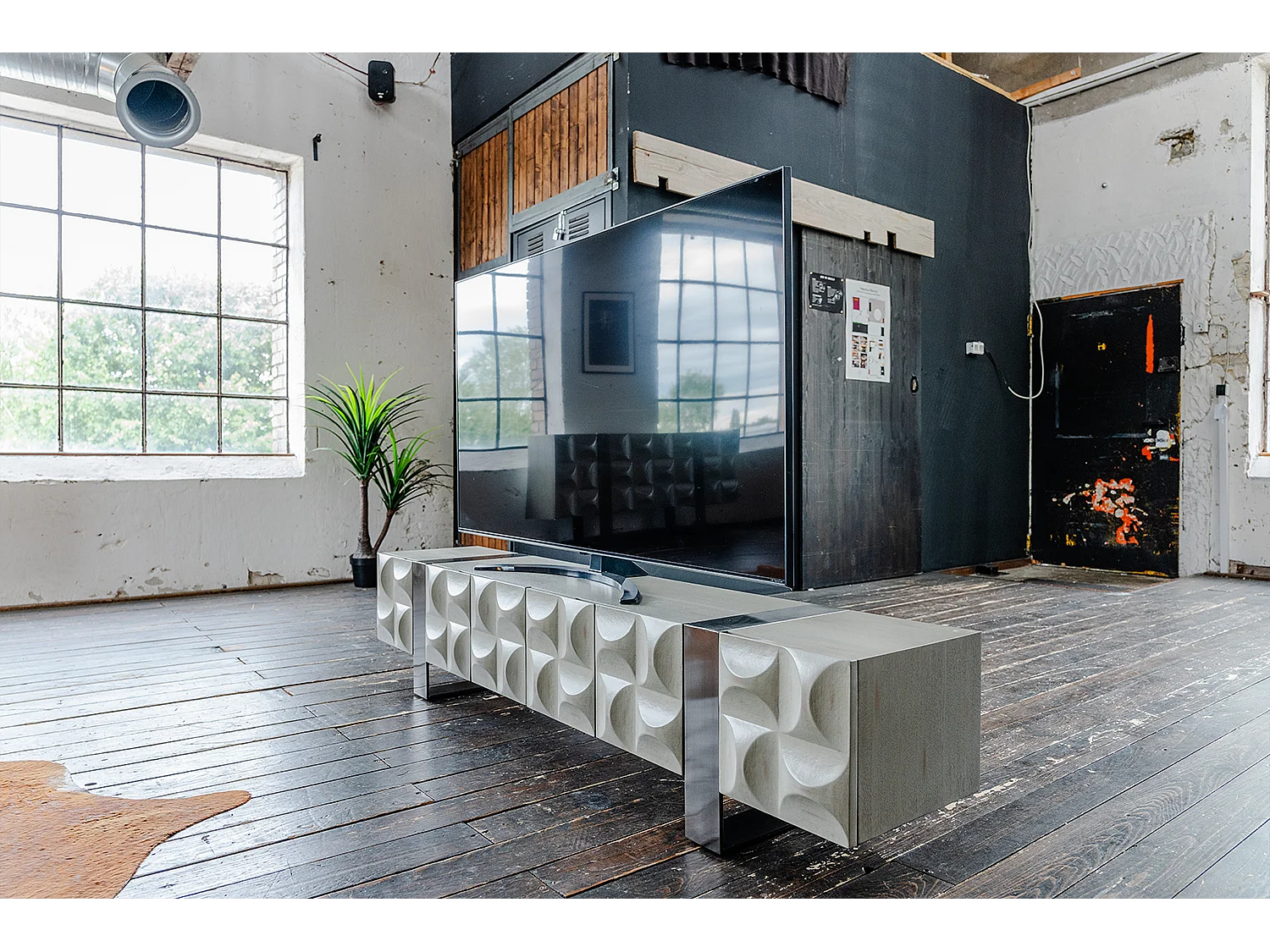 Aparador - Gris Madera - MARGO