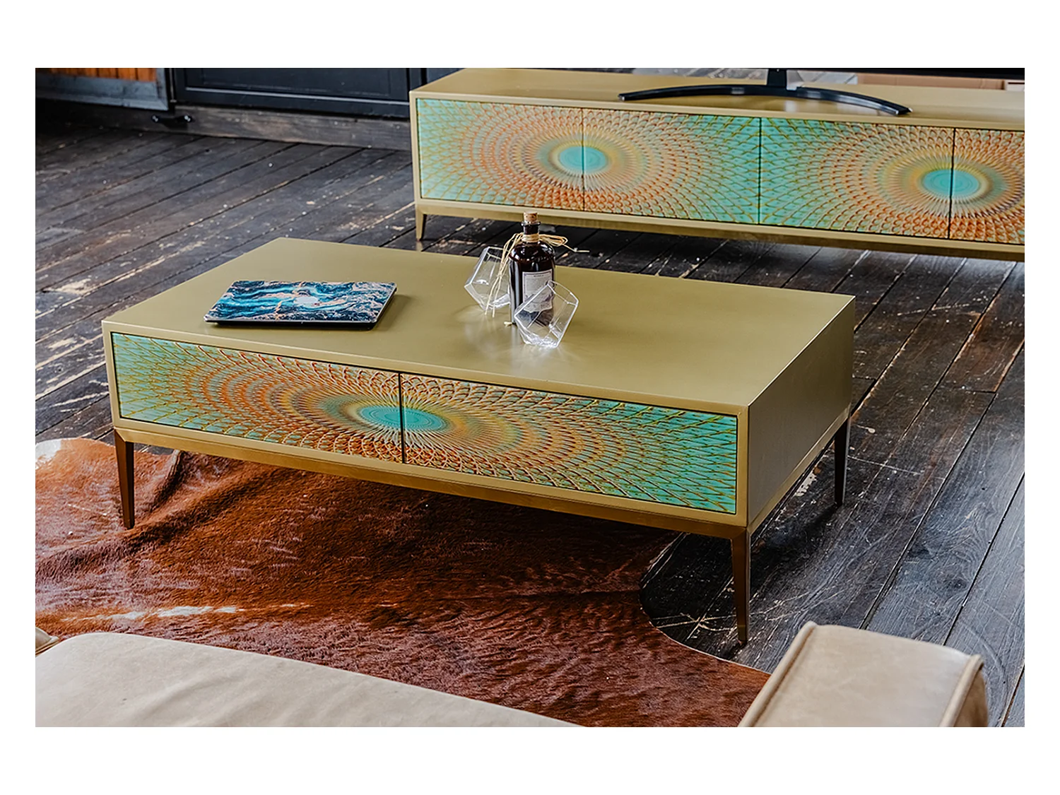 Aparador - Verde Madera - LAGO