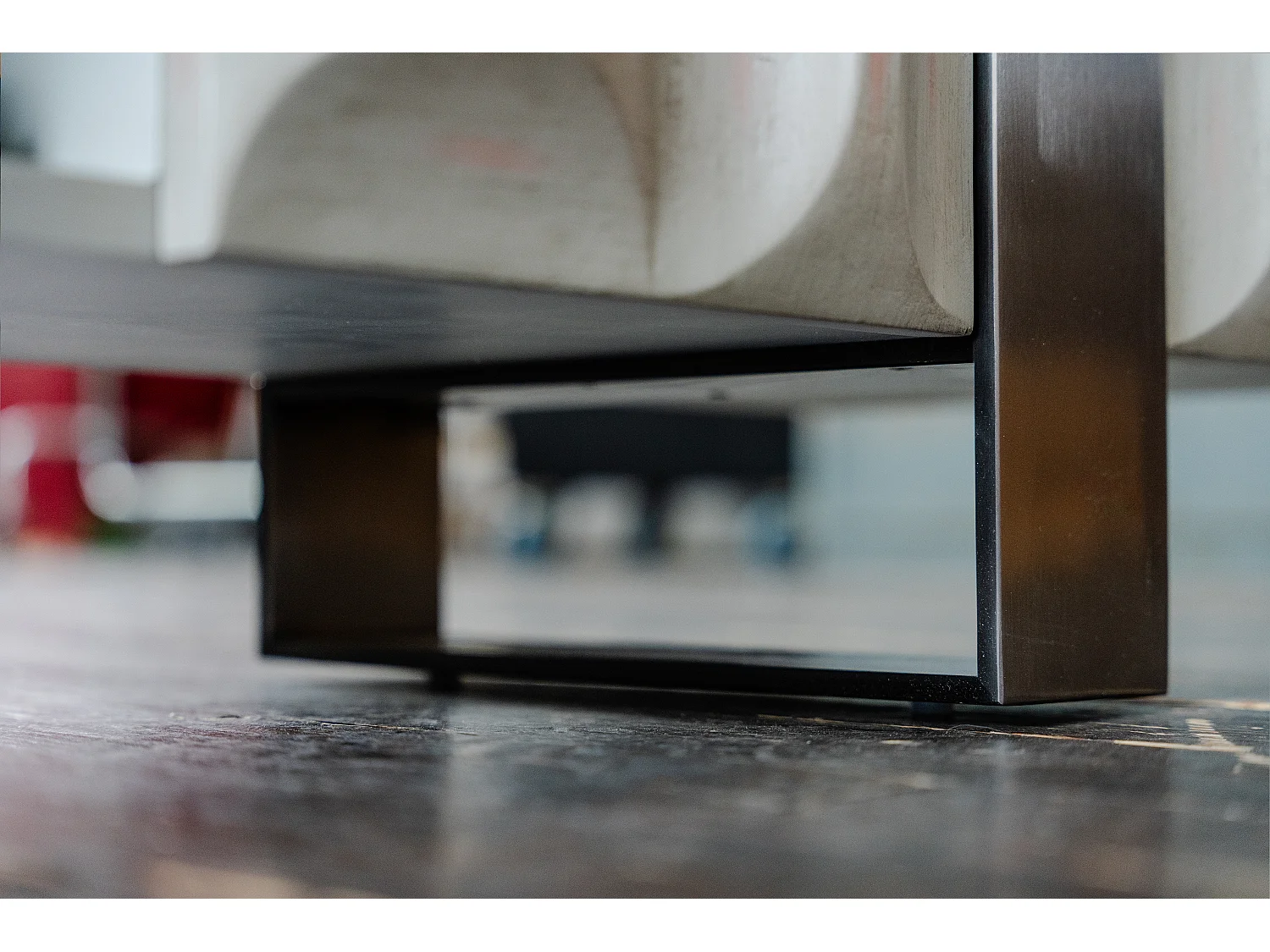 Credenza - Grigio Legno, metallo - MARGO