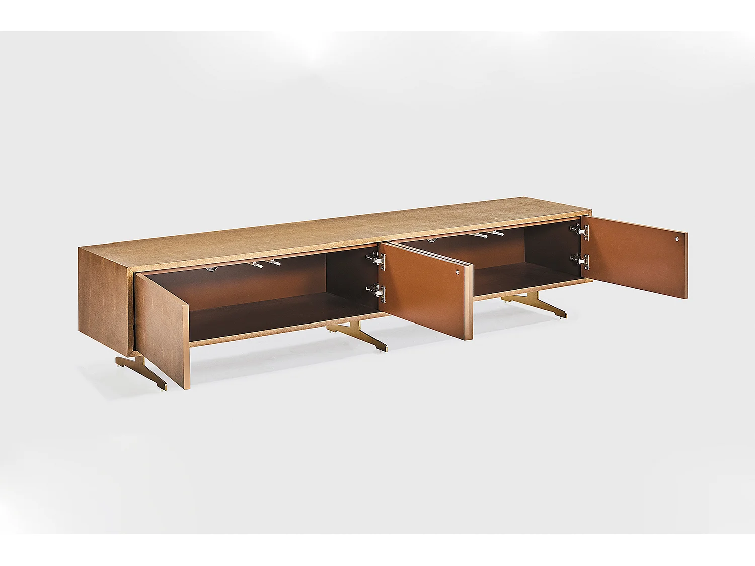 TV-Board - Gold Holz - GALA