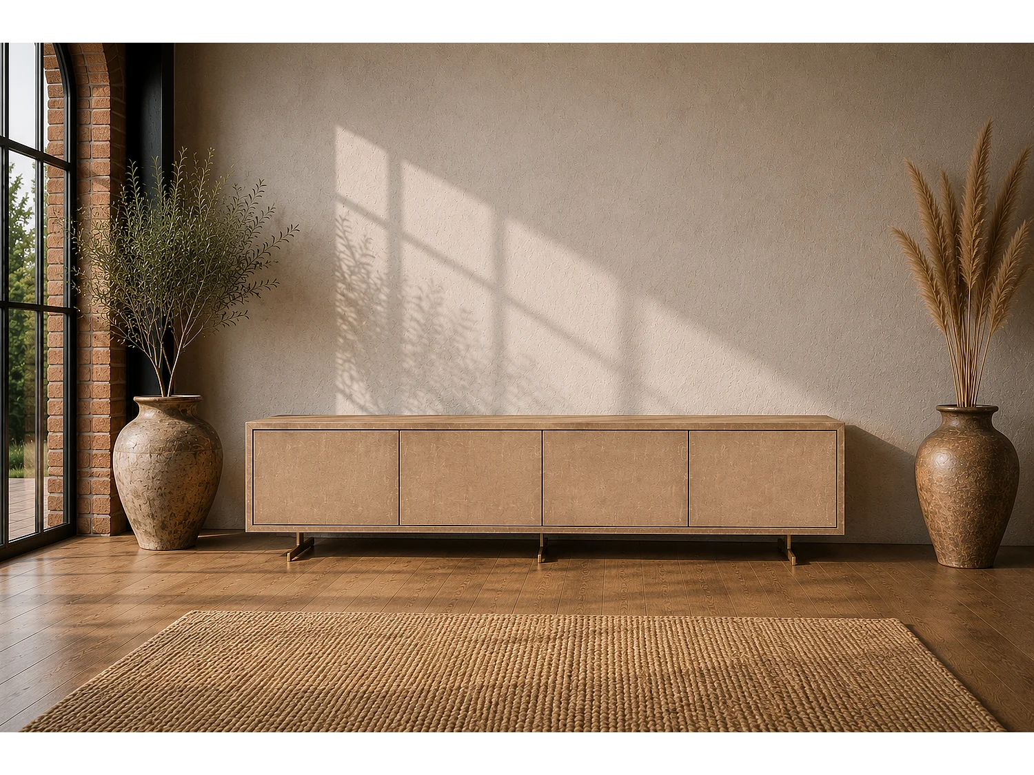 TV-Board - Gold Holz - GALA