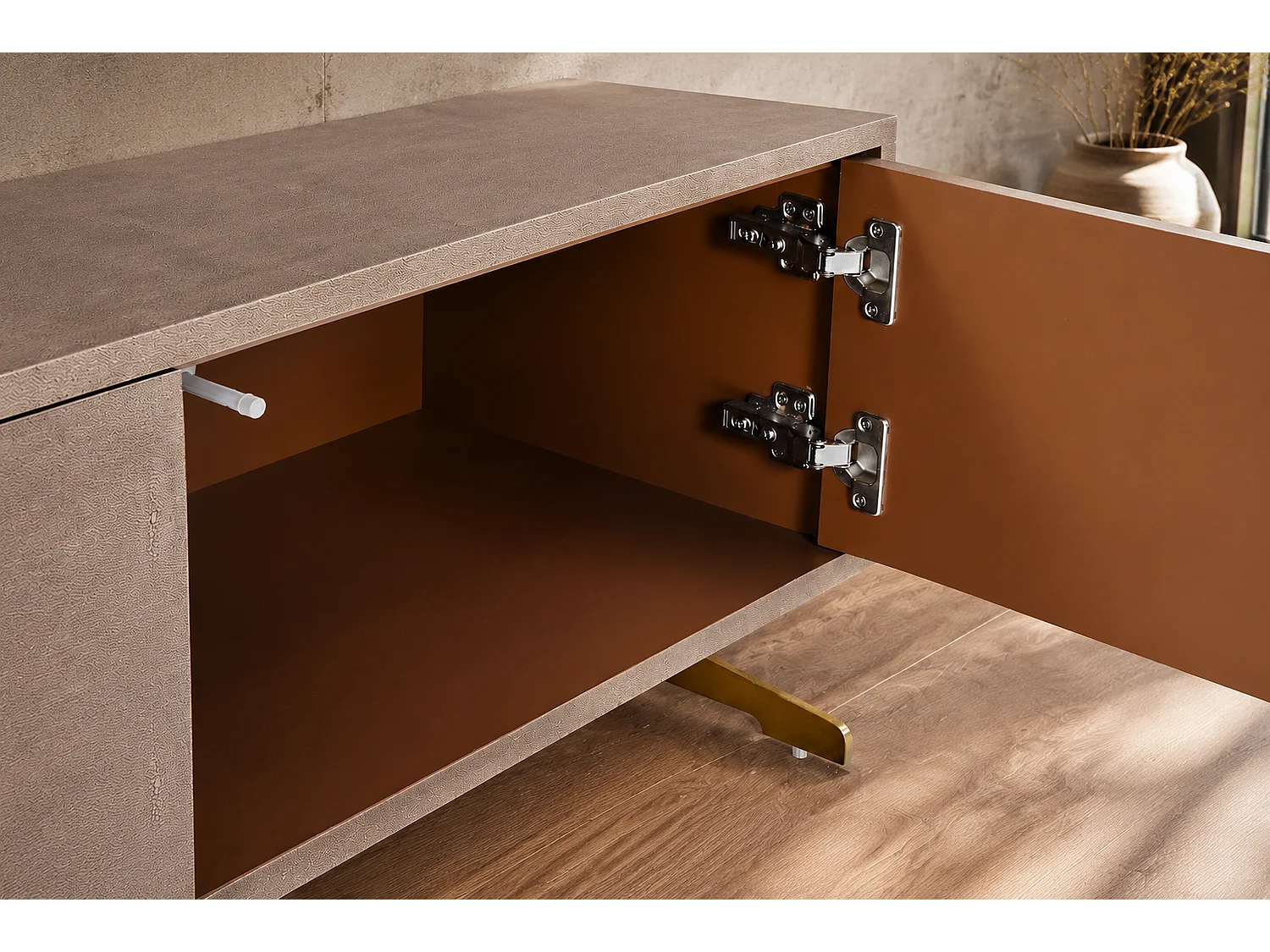 TV-Board - Gold Holz - GALA