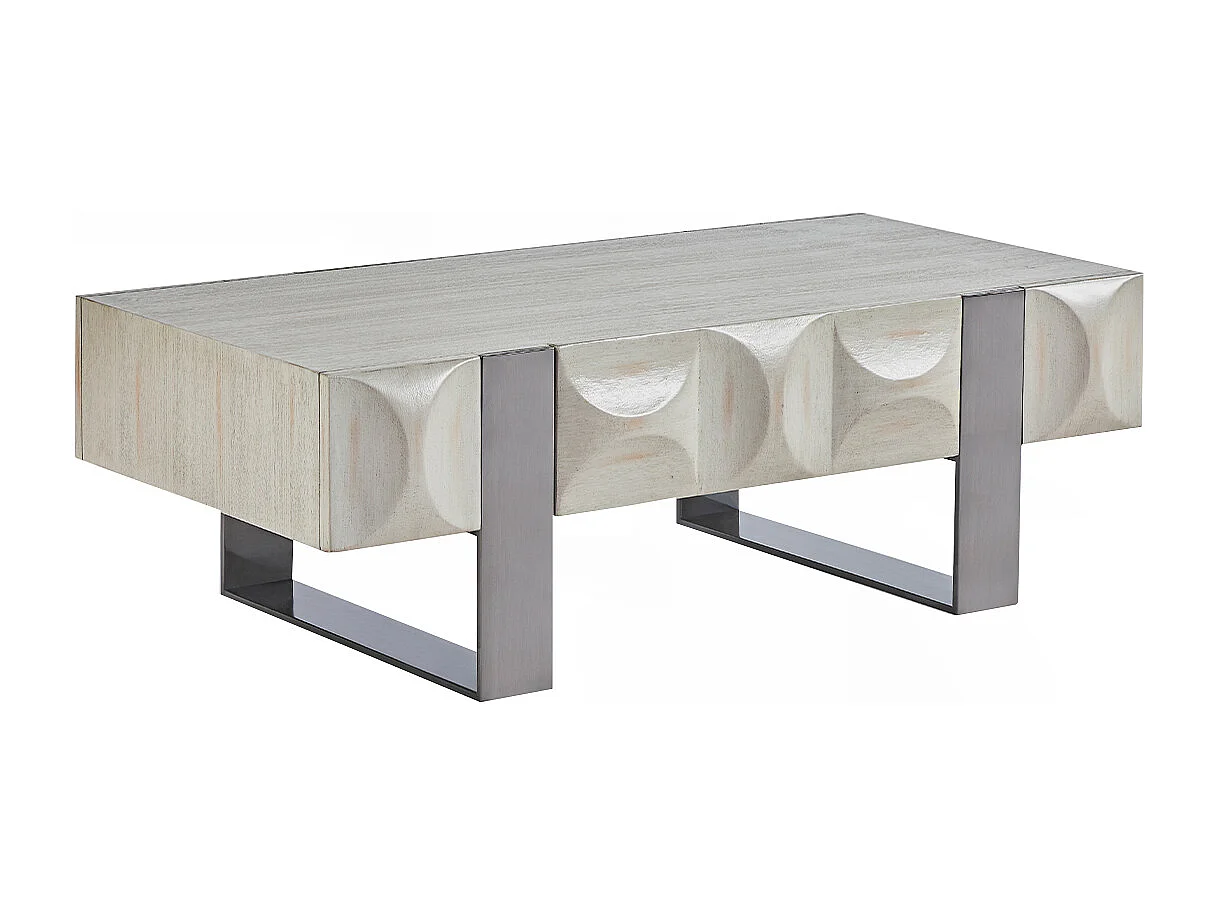 Lowboard - Grijs Hout - 60 x 120 cm - MARGO