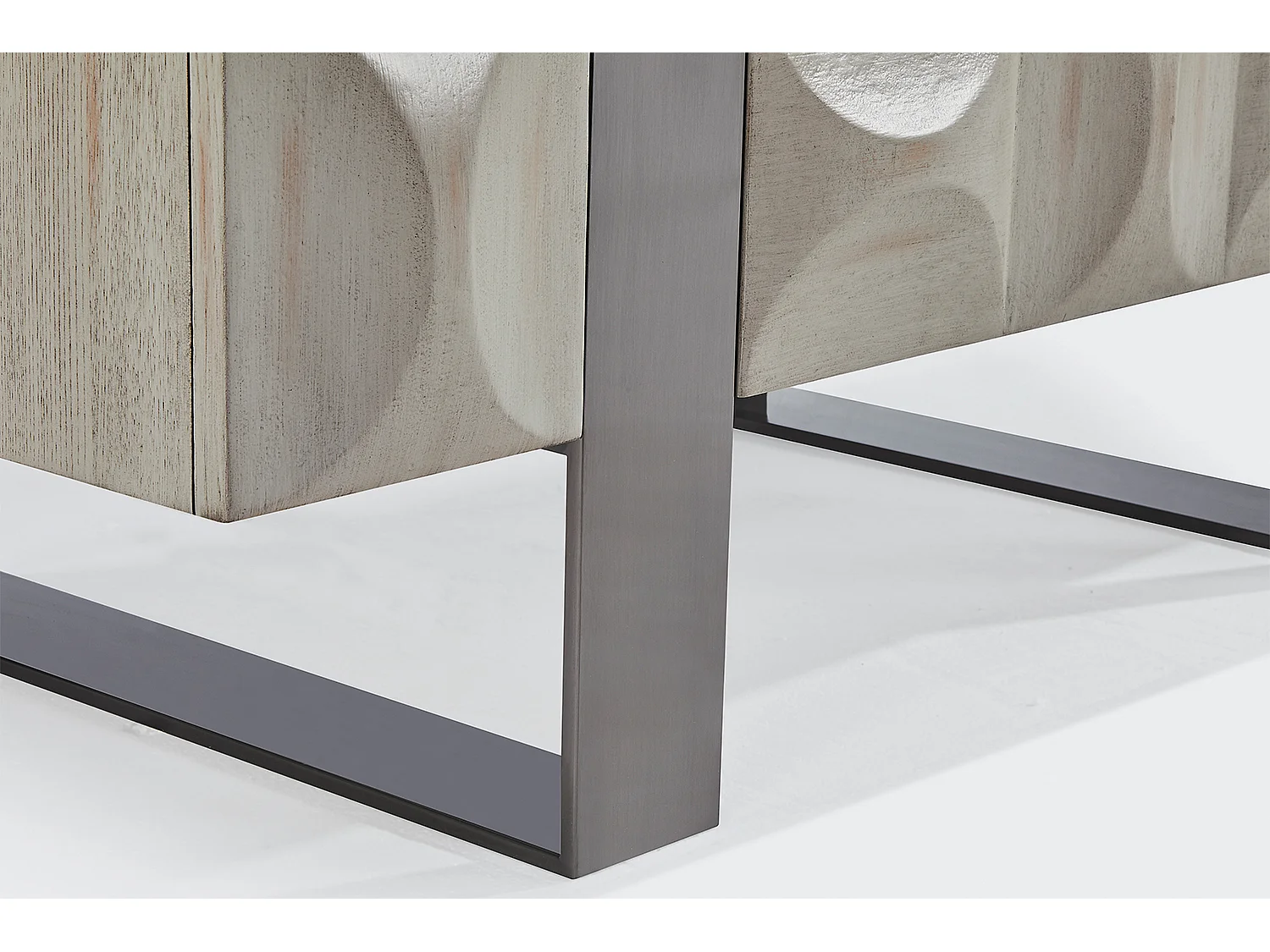 Lowboard - Grijs Hout - 60 x 120 cm - MARGO