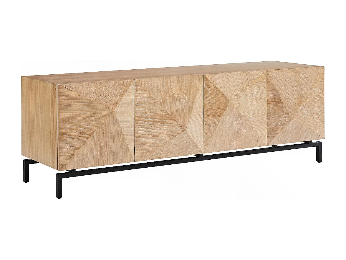 Buffet TV - marron Bois - ANJO