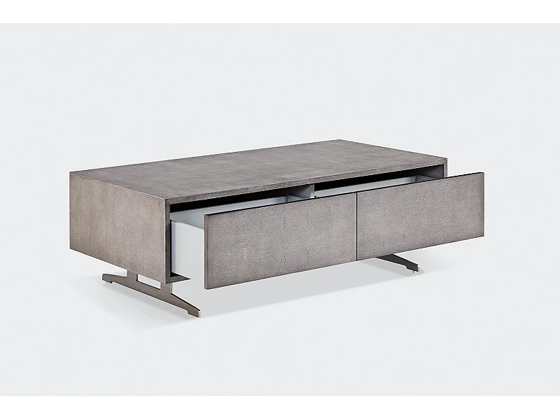 Lowboard - Grau Holz - 60 x 120 cm - GALA