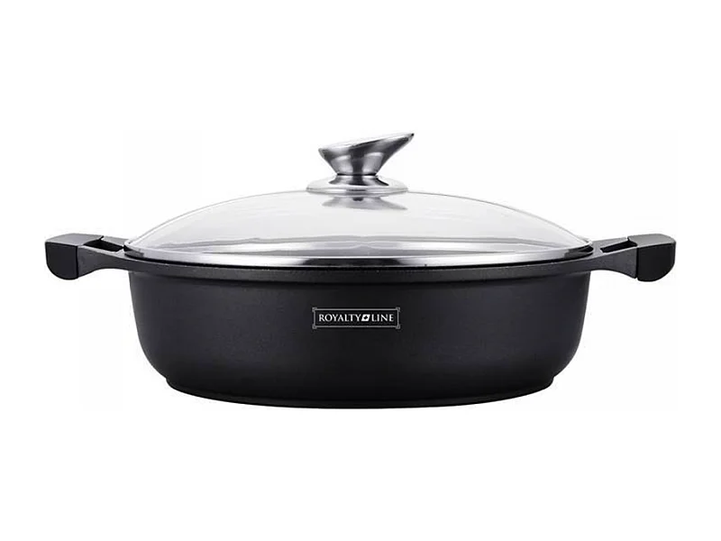 Royalty Line RL-BR32M : Marmite À Soupe Peu Profonde En Marbre 32cm