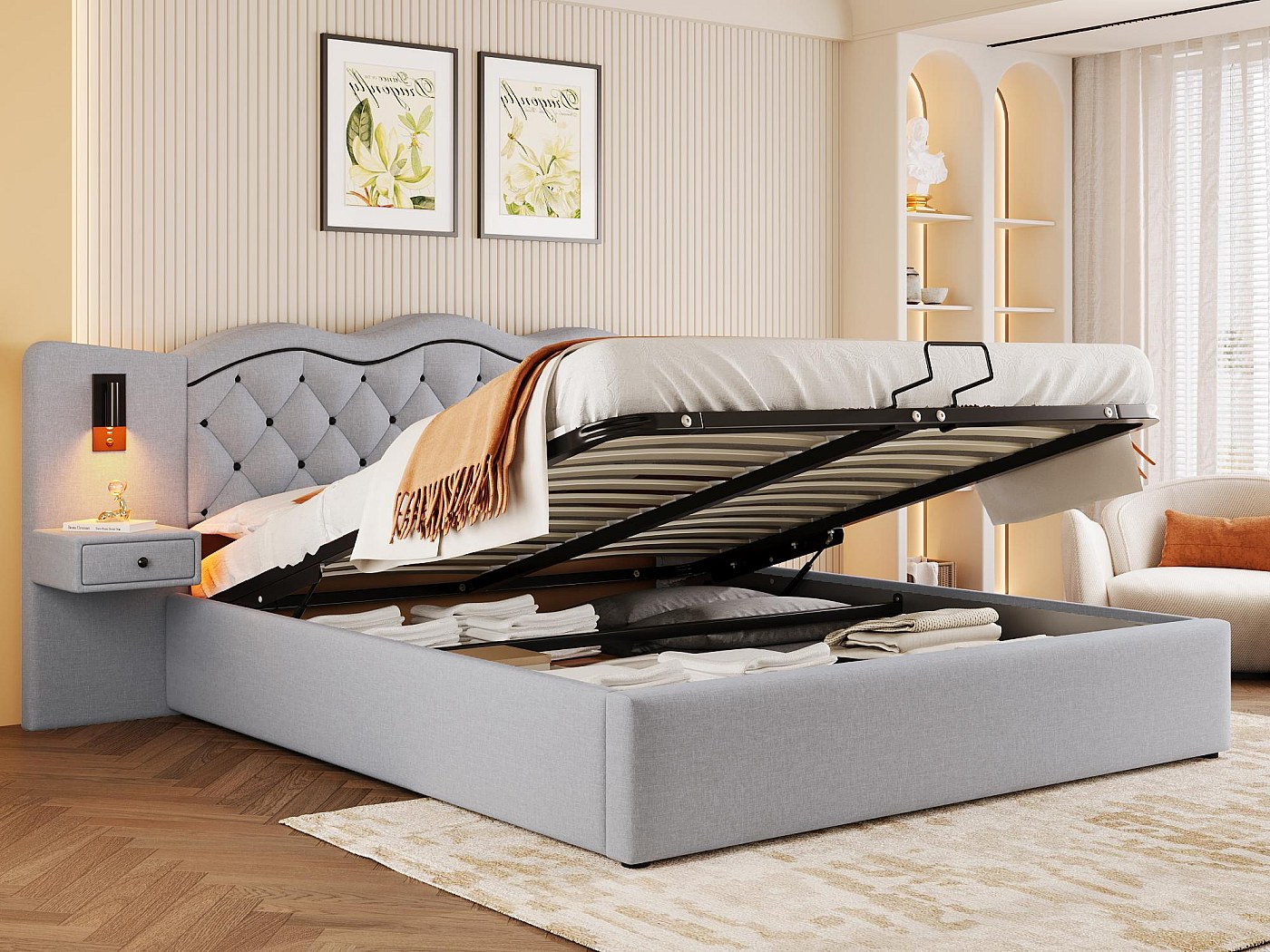 SaYes Biancheria Da Letto Trattore, 100% Cotone, Copripiumino 160x200 Cm + Federa 70x90 Cm