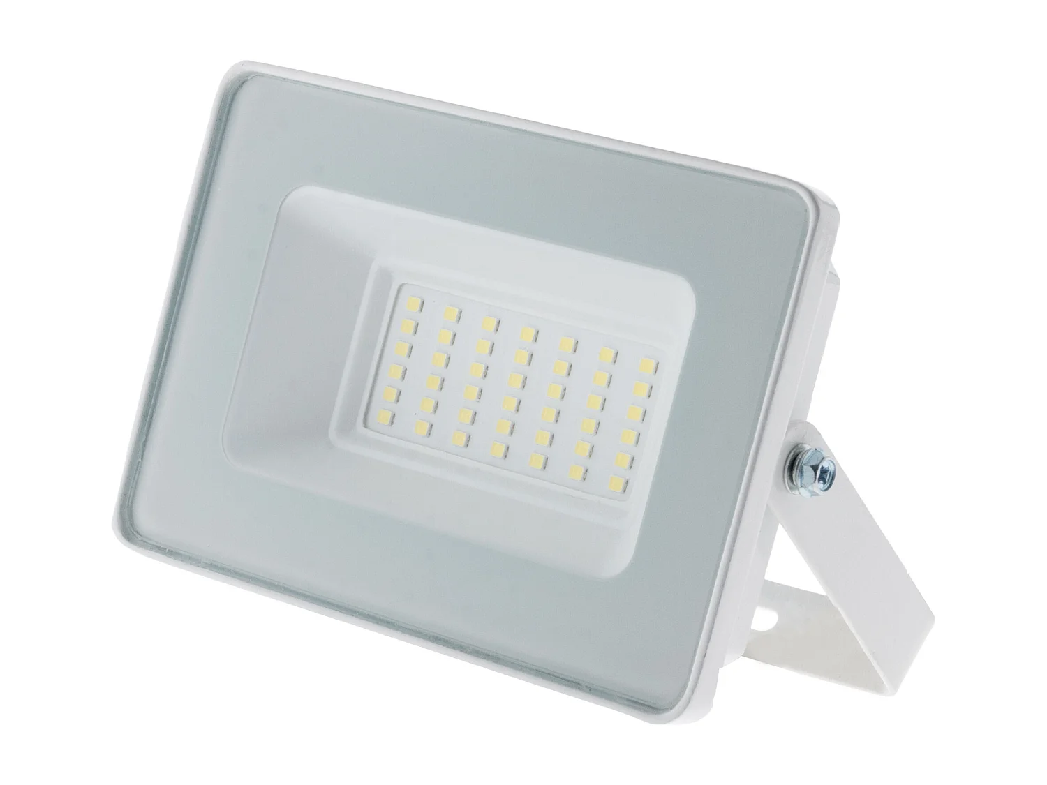 Projecteur LED de chantier étanche - 30W 3000lm IP65 6500K - Blanc - Zenitech