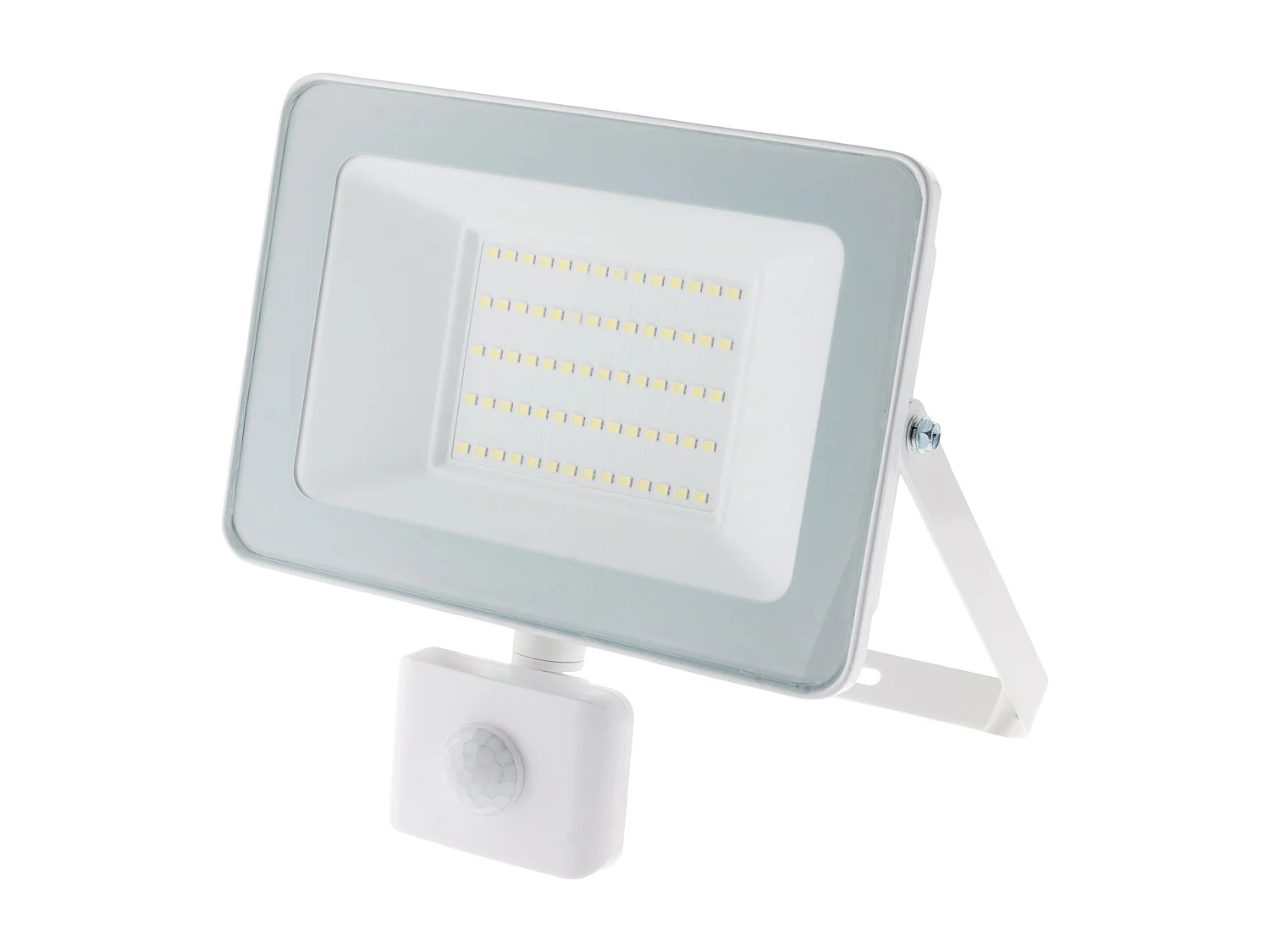 LED-Baustrahler mit Sensor-Technologie - 30W 3000lm IP44 6500K - Weiß