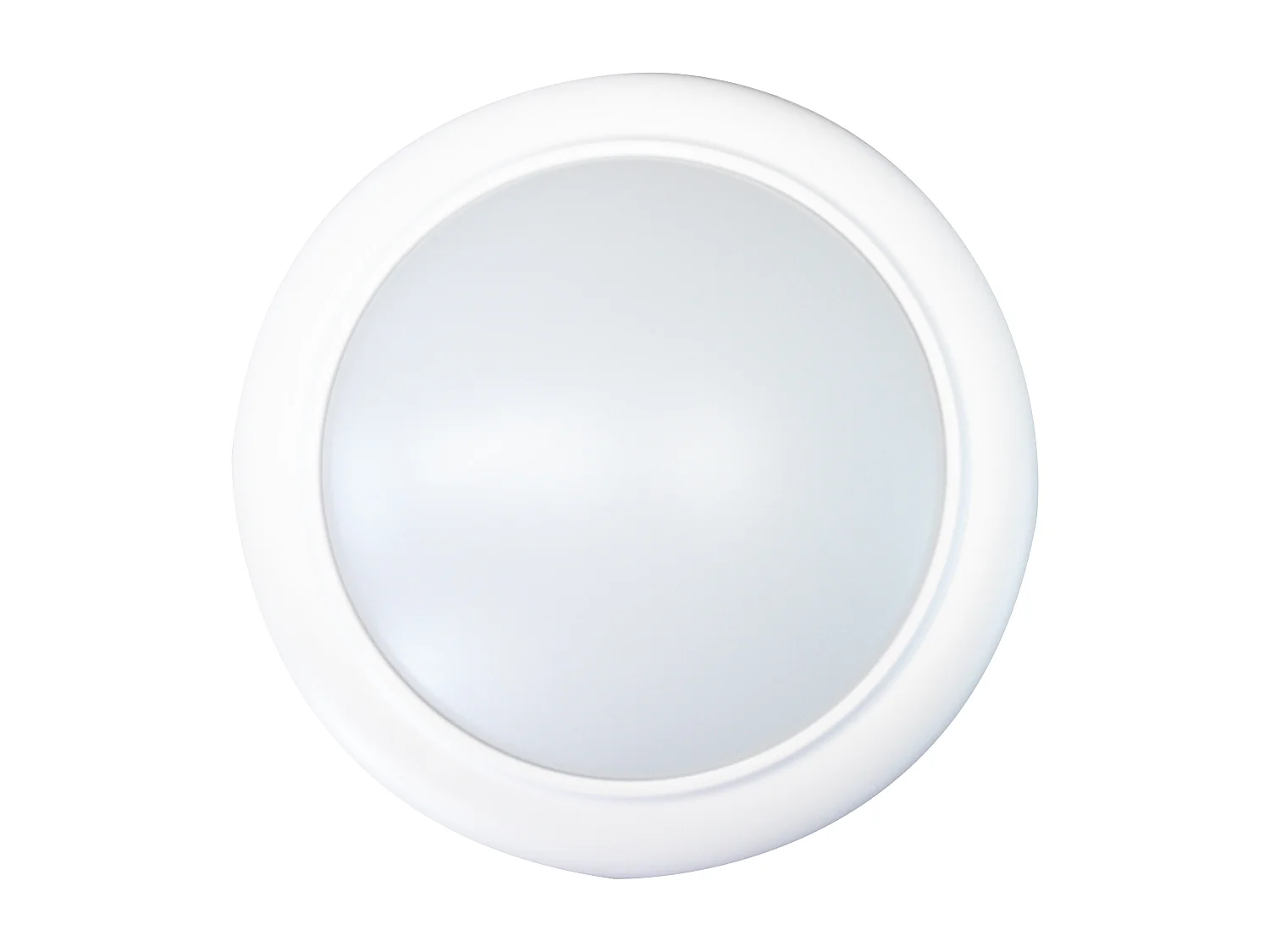 Hublot extérieur rond IP54 (1050lm 6500K) - Blanc - Voltman