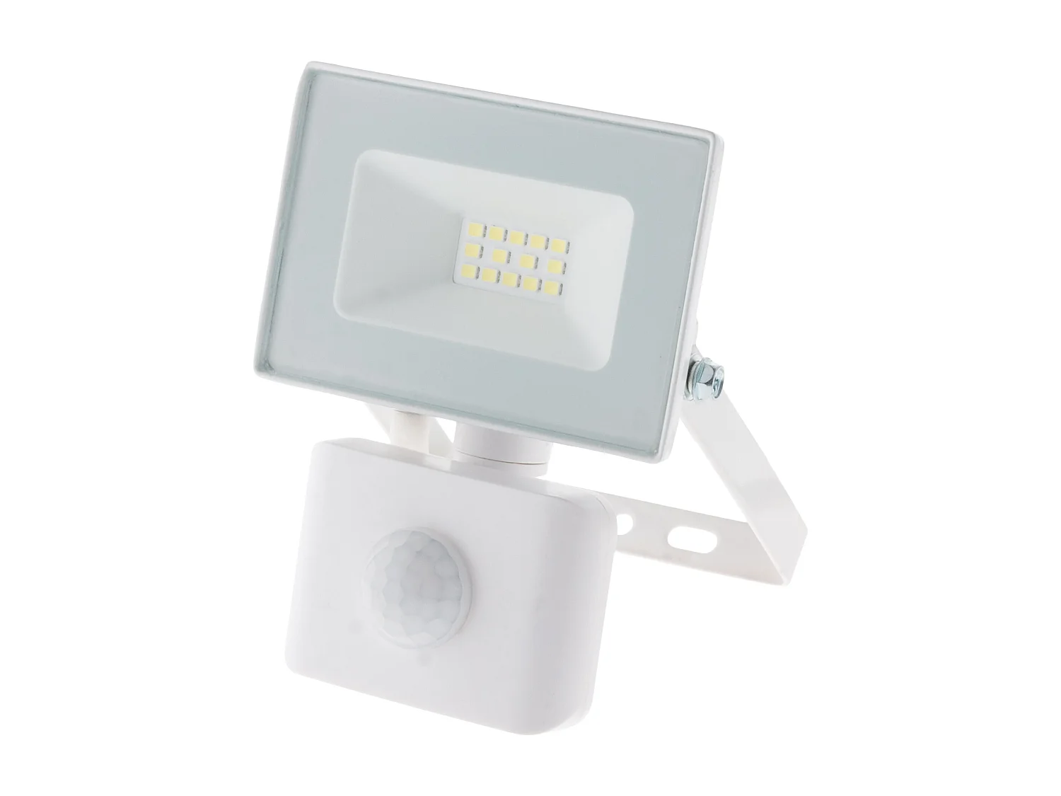 Projecteur LED de chantier - Technologie Sensor - 10W 900lm IP65 6500K - Blanc - Zenitech