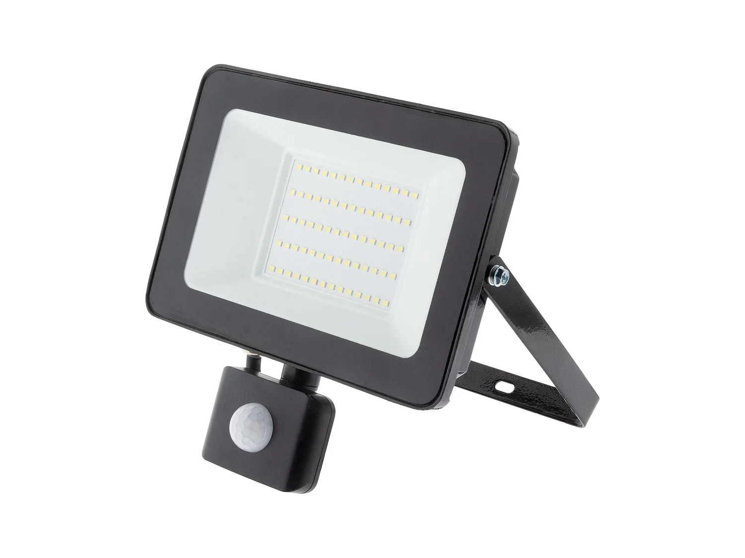 Projecteur LED de chantier - Technologie Sensor - 30W 3000lm IP65 6500K - Noir - Zenitech