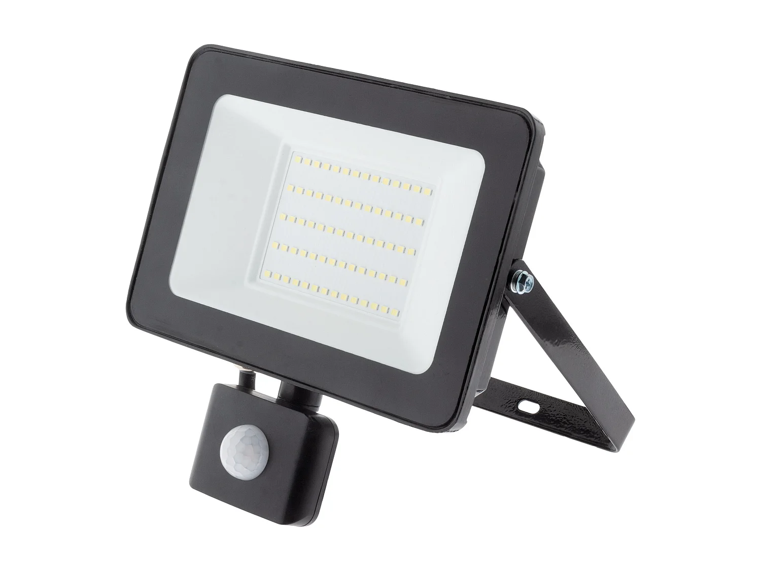Projecteur LED de chantier - Technologie Sensor - 30W 3000lm IP44 6500K - Noir - Zenitech