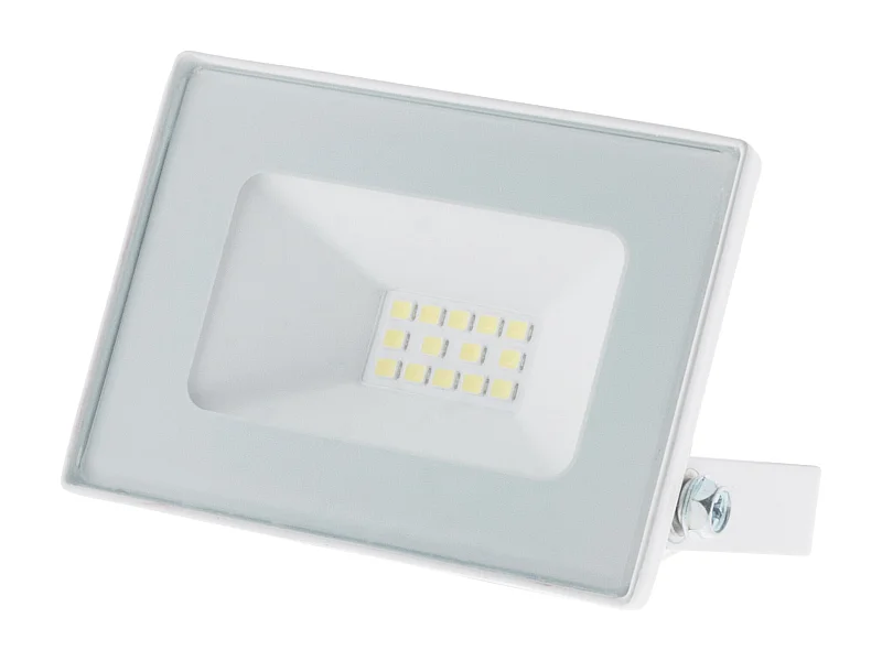 Projecteur LED de chantier étanche - 10W 900lm IP65 6500K - Blanc - Zenitech