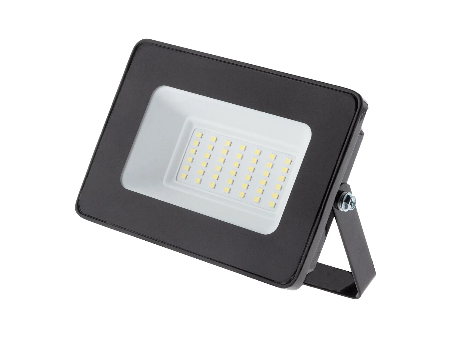 Projecteur LED de chantier étanche - 30W 3000lm IP65 6500K - Noir - Zenitech