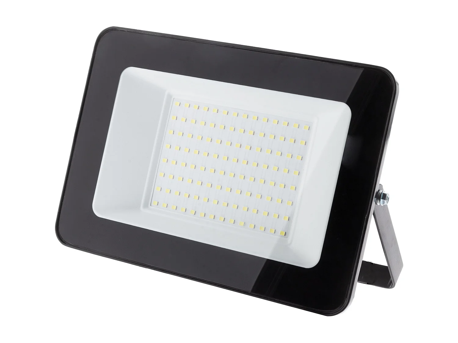Projecteur LED de chantier étanche à poser - 100W 1000lm IP65 6500K - Noir - Zenitech