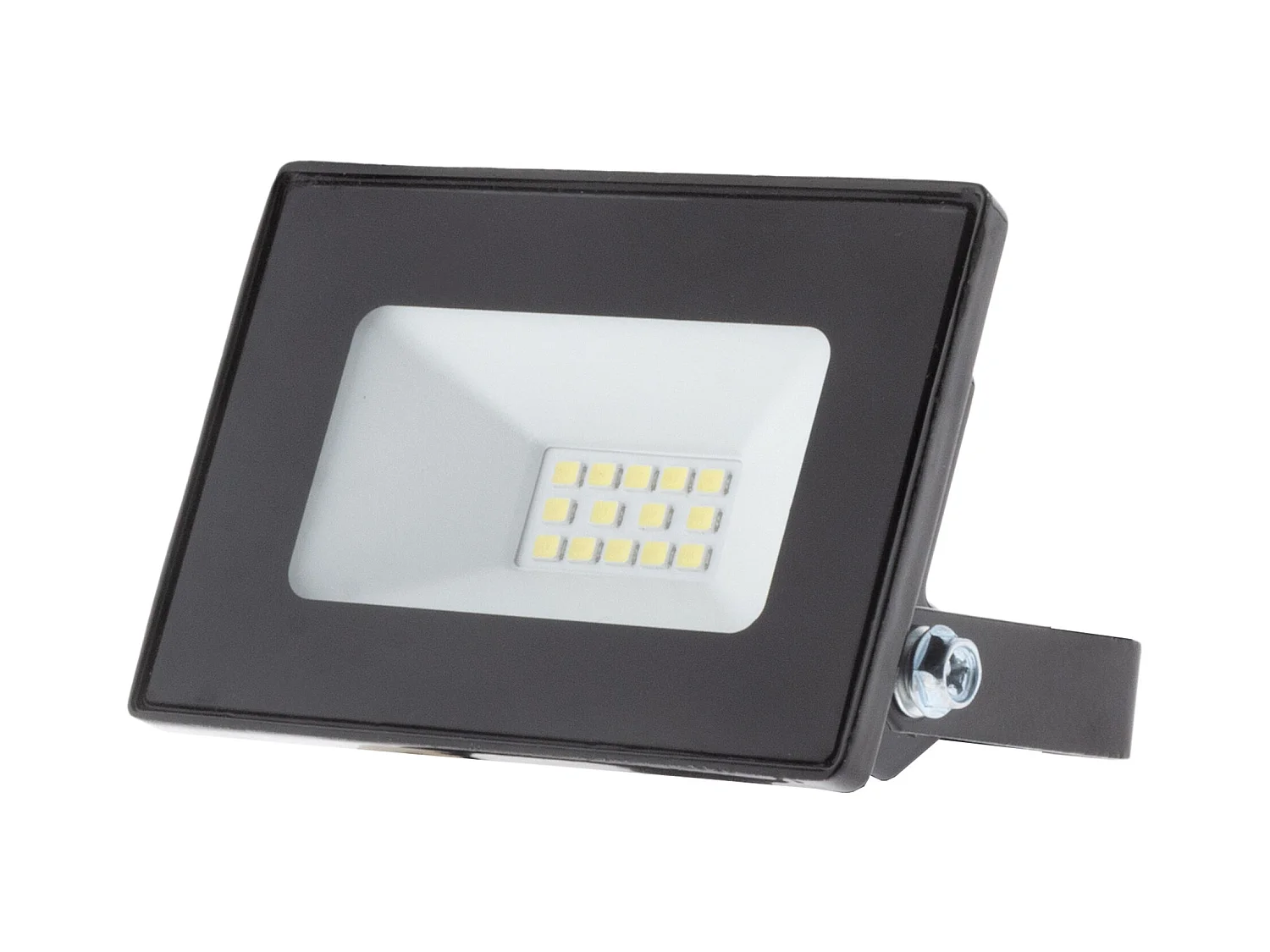 Projecteur LED de chantier étanche - 10W 900lm IP65 6500K - Noir - Zenitech