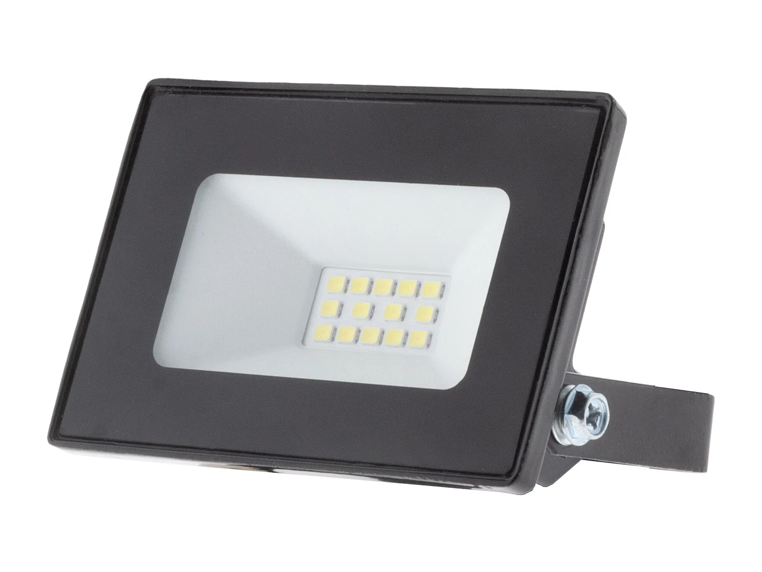 Projecteur LED de chantier étanche - 10W 900lm IP65 6500K - Noir - Zenitech