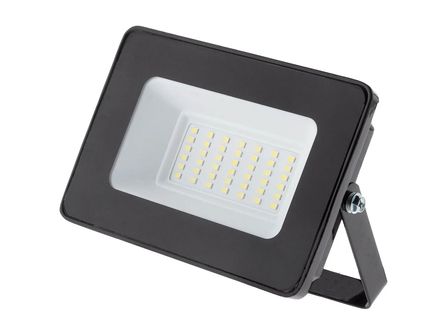 Projecteur LED de chantier étanche - 20W 2000lm IP65 6500K - Noir - Zenitech