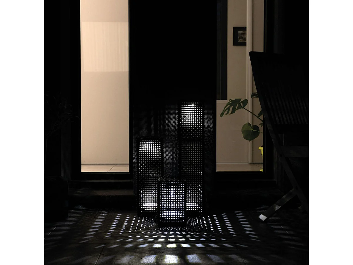 Lampadaire extérieur solaire hauteur 47cm 30lm - Elexity