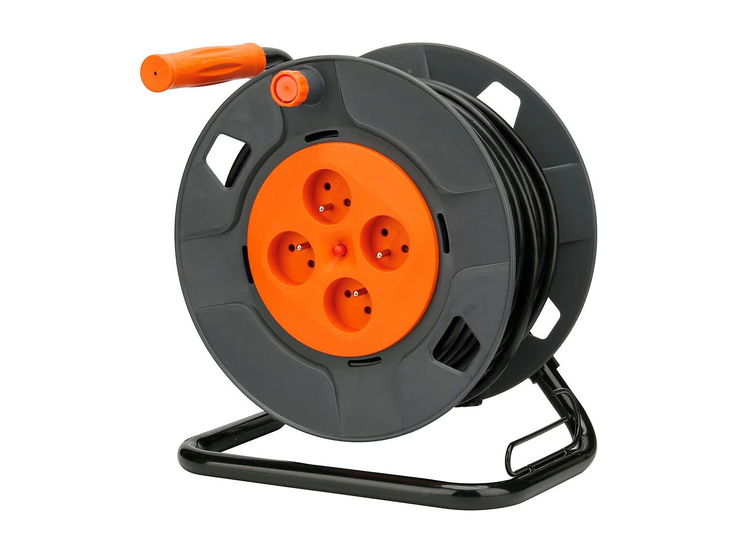 Enrouleur bricolage - 4 prises 16A - 3G1,5mm² - 40m - Zenitech