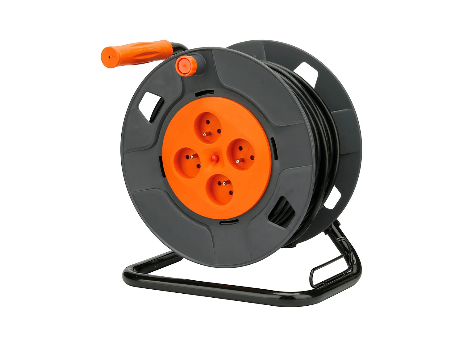Enrouleur bricolage - 4 prises 16A - 3G1,5mm² - 40m - Zenitech