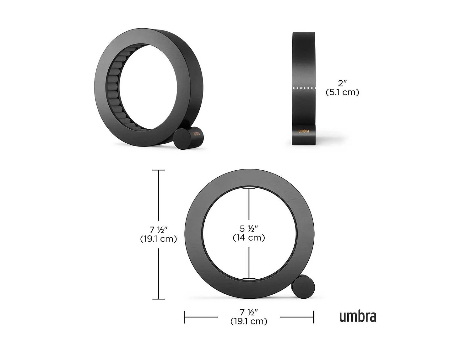 Support à bijoux en bois et velours Ferris