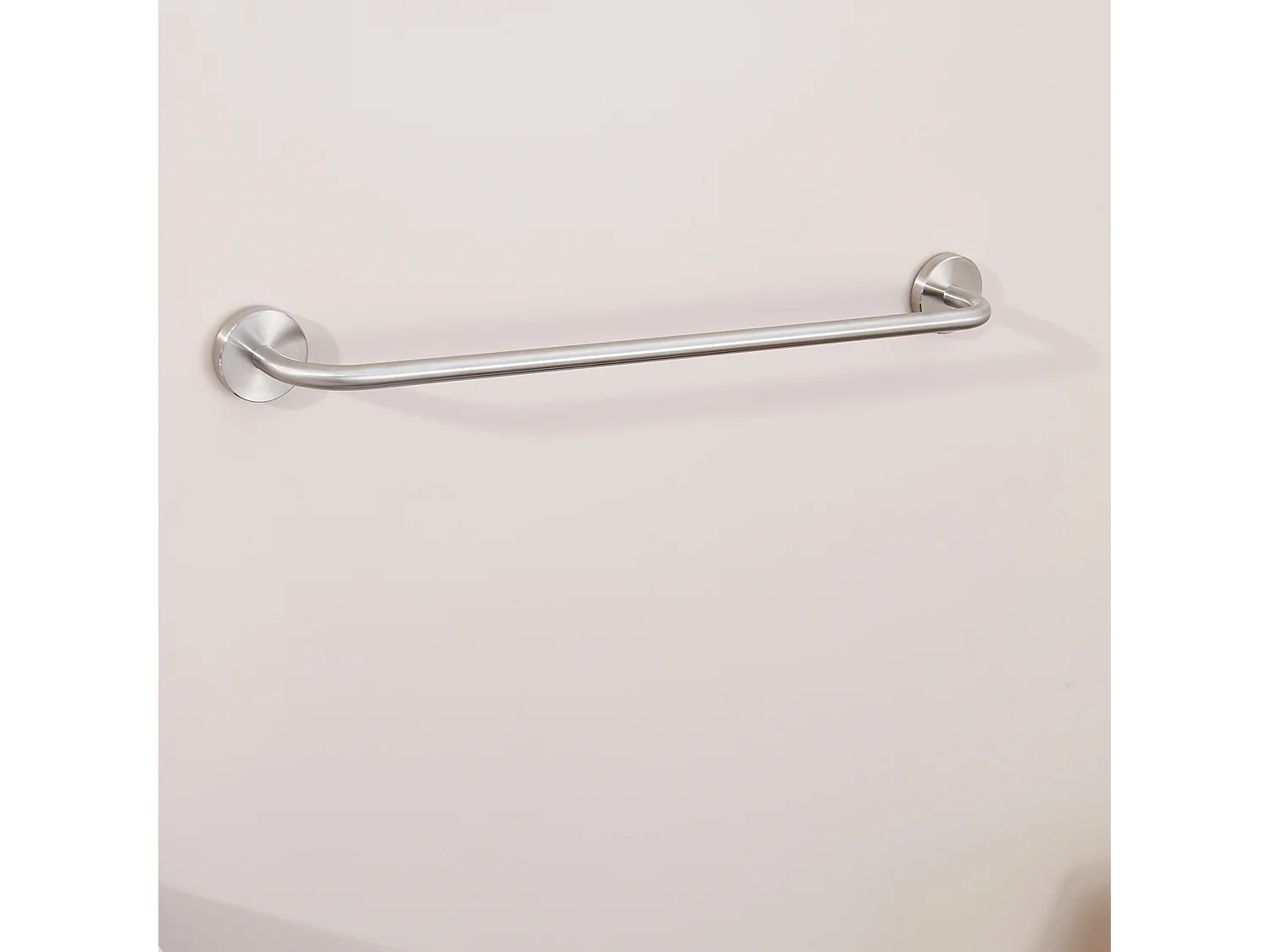 Auralum MAX 2 STKS 60cm Handdoekhouder Badkamer Wandhanddoekhouder AutO-lijm of Piercing Bar Waterdichte Handdoekhouder van 304 RVS