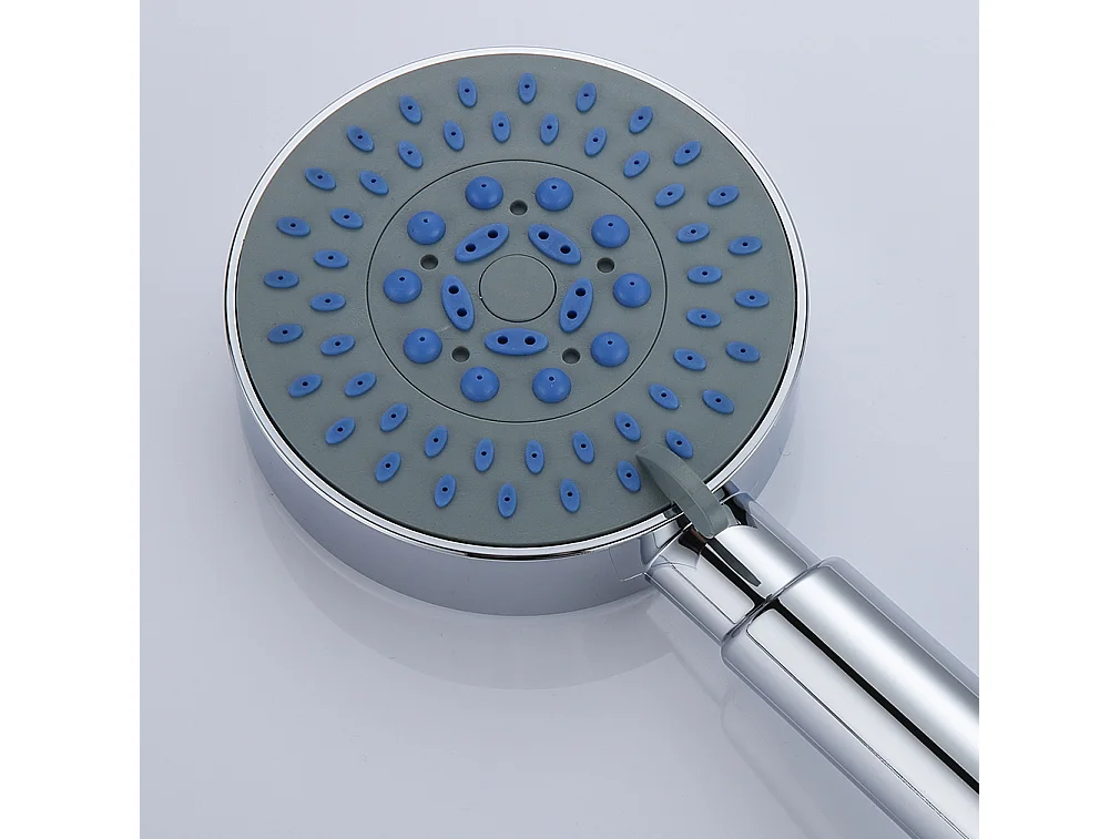 Grifo para Bañera con Ducha de Mano Cromo Montado en la Pared para Baño Ducha de Mano 5 Modos