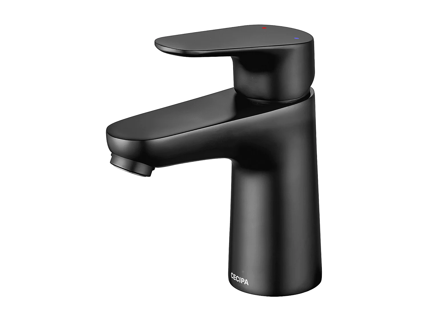 Cecipa max Mezclador de Lavabo Grifo Negro Grifo de Baño de Acero Inoxidable, Modelo UE