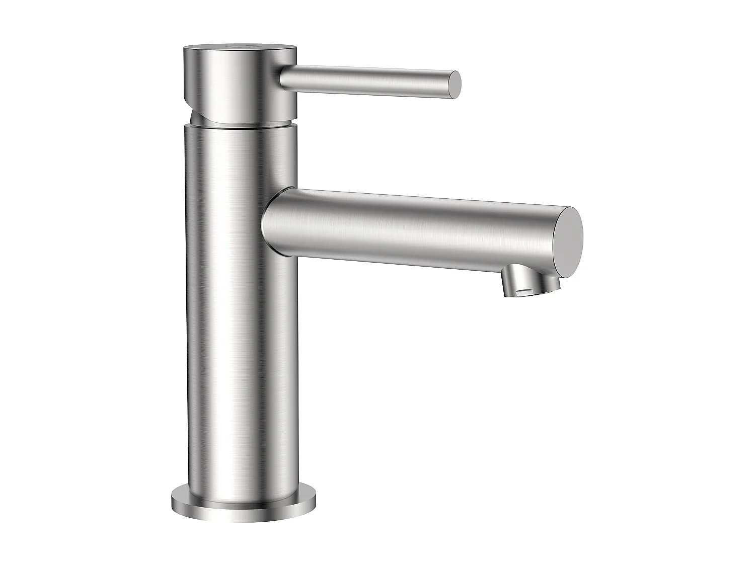 Cecipa max mezclador de lavabo grifo de baño grifos de lavabo de acero inoxidable cepillado, modelo UE