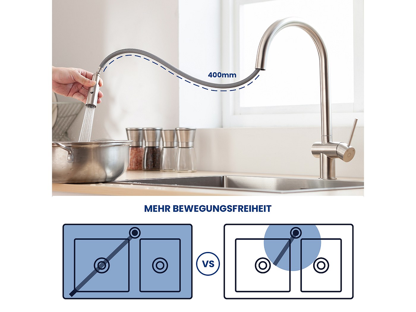 Keukenkraan - kraan voor de keuken - kitchen faucet