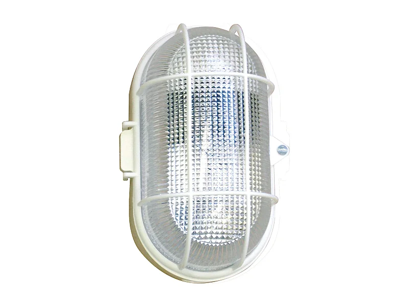 Hublot Oval E27 Branco - Design Sóbrio - Iluminação de Qualidade