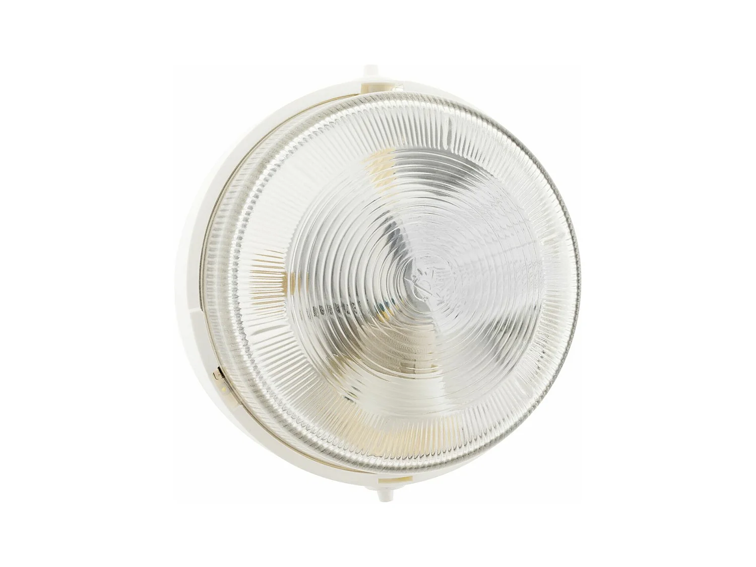 Hublot 1/4 tour IP44 E27 Classe II - Blanc - Lébénoïd