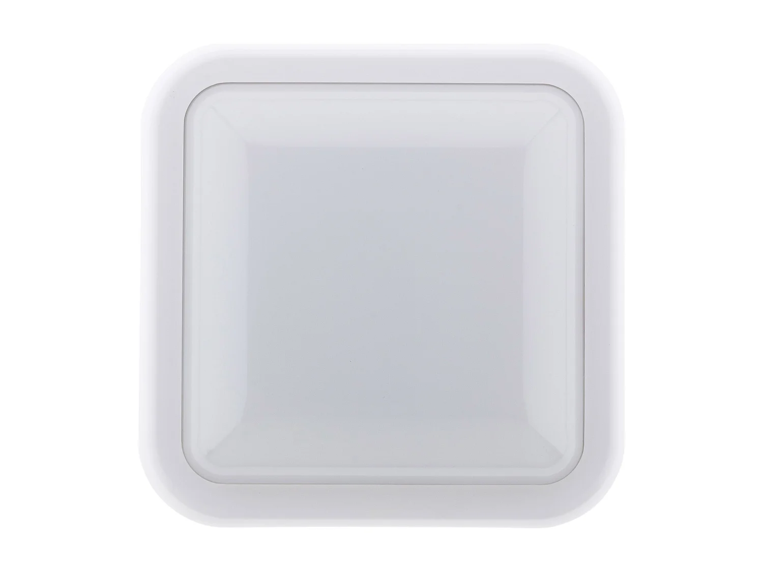 Hublot carré LED 15W 1050lm IP44 Blanc - Zenitech