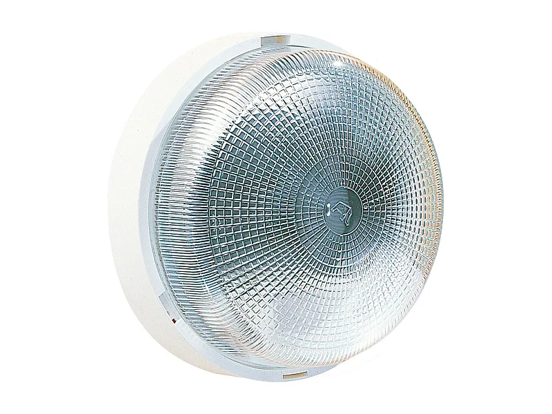 Hublot 62 rond E27 sans source lumineuse - Blanc - Lébénoïd